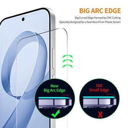ENKAY 0.18mm High Aluminum-silicon Tempered Glass Film, Support Ultrasonic Fingerprint Unclock