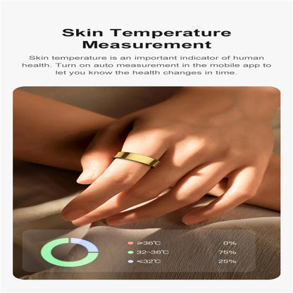 R09 SIZE 13 Smart Ring, Support Heart Rate / Blood Oxygen / Sleep Monitoring / Multiple Sports Modes