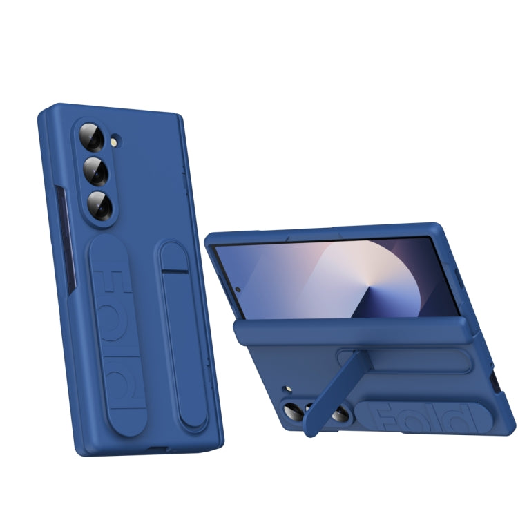 Bazher Shell Film Integrierte Halterung Stoßfeste Handyhülle, für Galaxy Z Fold8 5G, für Galaxy Z Fold8 Ultra 5G, für Galaxy Z TriFold, für Galaxy Z Fold7 5G, für Galaxy Z Fold6 5G, für Galaxy Z Fold5 5G, für Galaxy Z Fold4, für Galaxy Z Fold3 5G