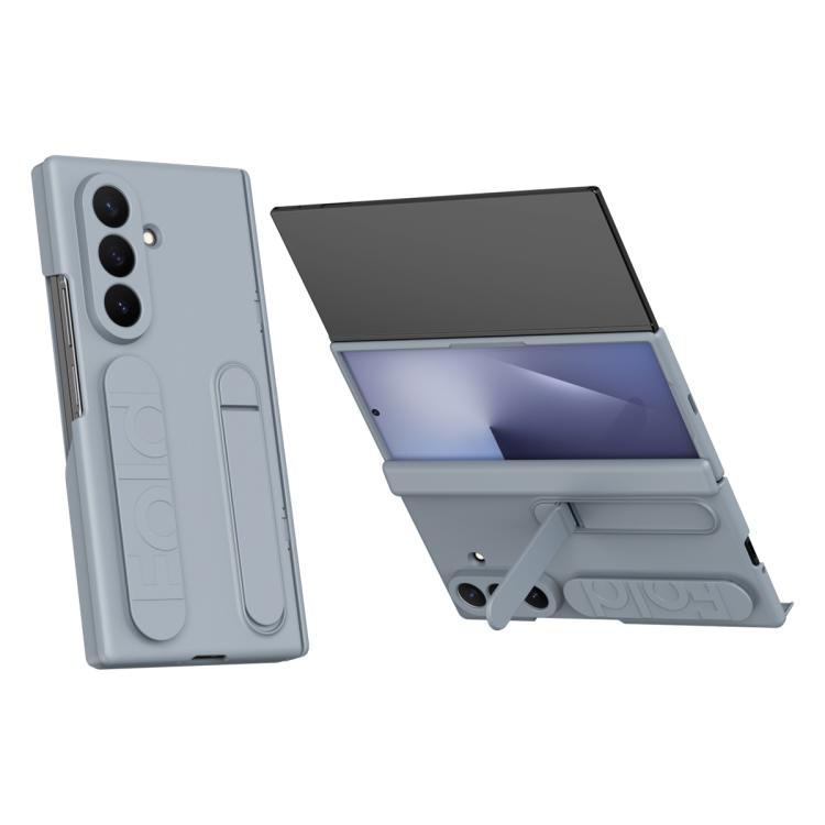 Bazher Shell Film Integrierte Halterung Stoßfeste Handyhülle, für Galaxy Z Fold8 5G, für Galaxy Z Fold8 Ultra 5G, für Galaxy Z TriFold, für Galaxy Z Fold7 5G, für Galaxy Z Fold6 5G, für Galaxy Z Fold5 5G, für Galaxy Z Fold4, für Galaxy Z Fold3 5G