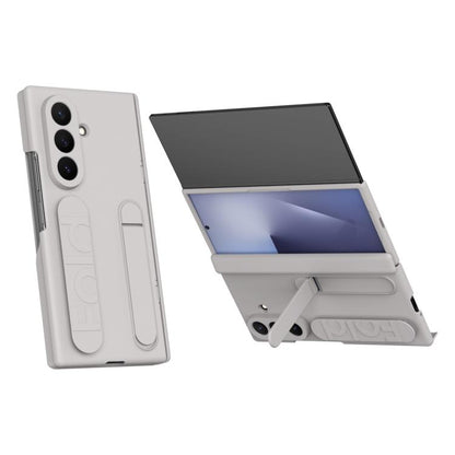 Bazher Shell Film Integrierte Halterung Stoßfeste Handyhülle, für Galaxy Z Fold8 5G, für Galaxy Z Fold8 Ultra 5G, für Galaxy Z TriFold, für Galaxy Z Fold7 5G, für Galaxy Z Fold6 5G, für Galaxy Z Fold5 5G, für Galaxy Z Fold4, für Galaxy Z Fold3 5G