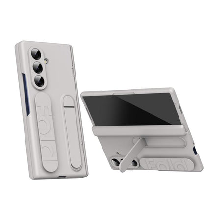 Bazher Shell Film Integrierte Halterung Stoßfeste Handyhülle, für Galaxy Z Fold8 5G, für Galaxy Z Fold8 Ultra 5G, für Galaxy Z TriFold, für Galaxy Z Fold7 5G, für Galaxy Z Fold6 5G, für Galaxy Z Fold5 5G, für Galaxy Z Fold4, für Galaxy Z Fold3 5G