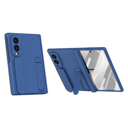 Bazher Shell Film Integrierte Halterung Stoßfeste Handyhülle, für Galaxy Z Fold8 5G, für Galaxy Z Fold8 Ultra 5G, für Galaxy Z TriFold, für Galaxy Z Fold7 5G, für Galaxy Z Fold6 5G, für Galaxy Z Fold5 5G, für Galaxy Z Fold4, für Galaxy Z Fold3 5G