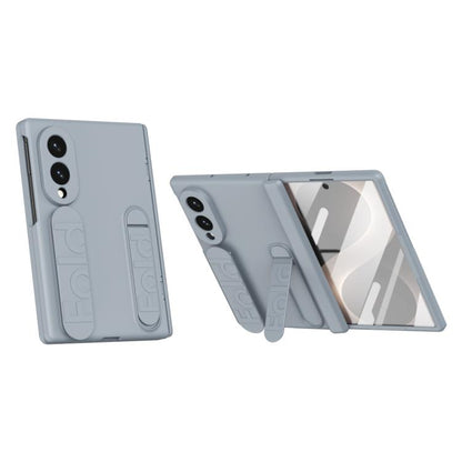 Bazher Shell Film Integrierte Halterung Stoßfeste Handyhülle, für Galaxy Z Fold8 5G, für Galaxy Z Fold8 Ultra 5G, für Galaxy Z TriFold, für Galaxy Z Fold7 5G, für Galaxy Z Fold6 5G, für Galaxy Z Fold5 5G, für Galaxy Z Fold4, für Galaxy Z Fold3 5G