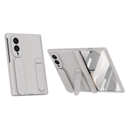 Bazher Shell Film Integrierte Halterung Stoßfeste Handyhülle, für Galaxy Z Fold8 5G, für Galaxy Z Fold8 Ultra 5G, für Galaxy Z TriFold, für Galaxy Z Fold7 5G, für Galaxy Z Fold6 5G, für Galaxy Z Fold5 5G, für Galaxy Z Fold4, für Galaxy Z Fold3 5G