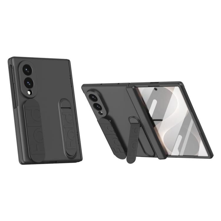 Bazher Shell Film Integrierte Halterung Stoßfeste Handyhülle, für Galaxy Z Fold8 5G, für Galaxy Z Fold8 Ultra 5G, für Galaxy Z TriFold, für Galaxy Z Fold7 5G, für Galaxy Z Fold6 5G, für Galaxy Z Fold5 5G, für Galaxy Z Fold4, für Galaxy Z Fold3 5G
