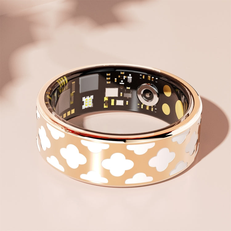 R10M SIZE 8 Smart Ring, Support Heart Rate / Blood Oxygen / Sleep Monitoring / Multiple Sports Modes
