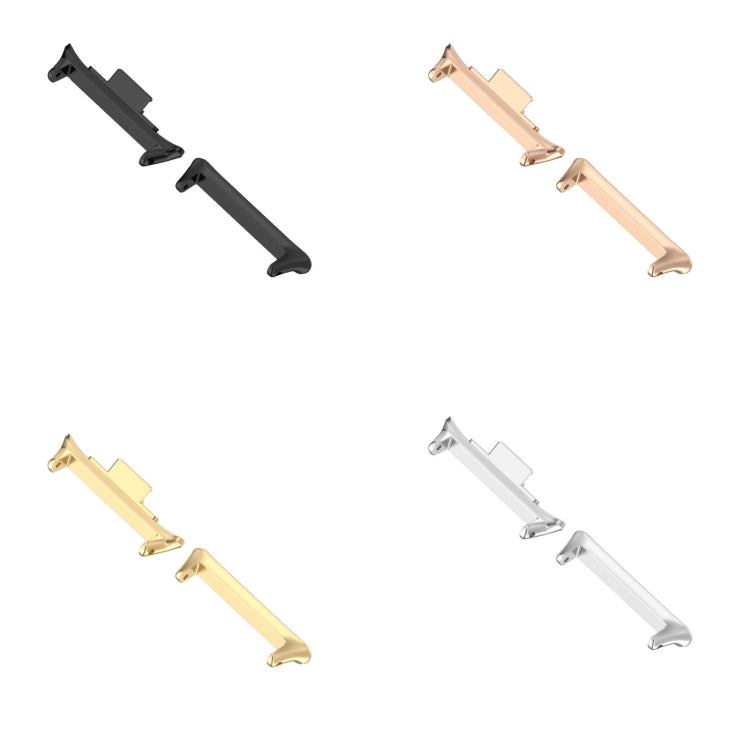 1 Pair 20mm 316 Stainless Steel Metal Watch Band Connector, For Xiaomi Smart Band 9 Pro