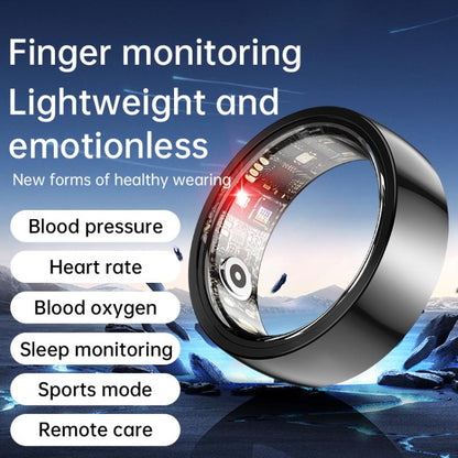 R1000 SIZE 12 Smart Ring, Support Heart Rate / Blood Oxygen / Sleep / Multiple Sports Modes