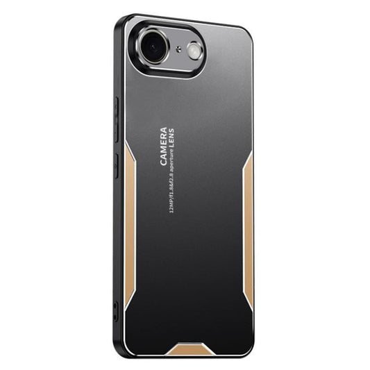 Blade Series TPU Hybrid Metal Phone Case, For iPhone 17e / 16e, For iPhone 17 Pro Max, For iPhone 17 Pro, For iPhone 17, For iPhone Air, For iPhone 16 Pro Max, For iPhone 16 Pro, For iPhone 16 Plus, For iPhone 16, For iPhone 15 Pro Max, For iPhone 15 P...