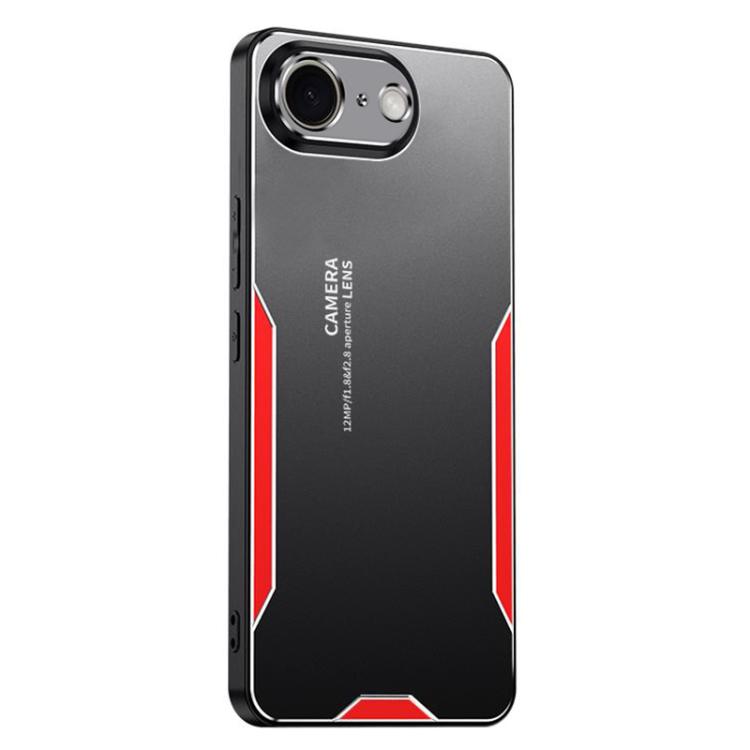 Blade Series TPU Hybrid Metal Phone Case, For iPhone 17e / 16e, For iPhone 17 Pro Max, For iPhone 17 Pro, For iPhone 17, For iPhone Air, For iPhone 16 Pro Max, For iPhone 16 Pro, For iPhone 16 Plus, For iPhone 16, For iPhone 15 Pro Max, For iPhone 15 P...