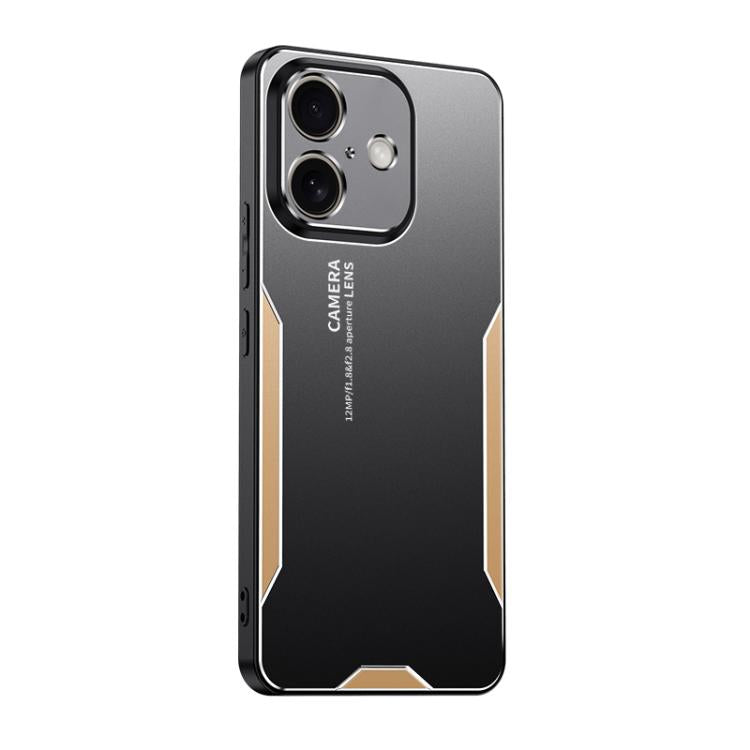 Blade Series TPU Hybrid Metal Phone Case, For iPhone 17e / 16e, For iPhone 17 Pro Max, For iPhone 17 Pro, For iPhone 17, For iPhone Air, For iPhone 16 Pro Max, For iPhone 16 Pro, For iPhone 16 Plus, For iPhone 16, For iPhone 15 Pro Max, For iPhone 15 P...