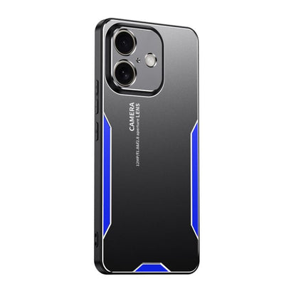 Blade Series TPU Hybrid Metal Phone Case, For iPhone 17e / 16e, For iPhone 17 Pro Max, For iPhone 17 Pro, For iPhone 17, For iPhone Air, For iPhone 16 Pro Max, For iPhone 16 Pro, For iPhone 16 Plus, For iPhone 16, For iPhone 15 Pro Max, For iPhone 15 P...