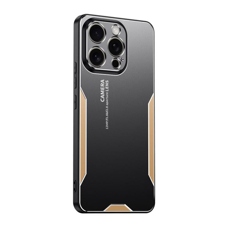Blade Series TPU Hybrid Metal Phone Case, For iPhone 17e / 16e, For iPhone 17 Pro Max, For iPhone 17 Pro, For iPhone 17, For iPhone Air, For iPhone 16 Pro Max, For iPhone 16 Pro, For iPhone 16 Plus, For iPhone 16, For iPhone 15 Pro Max, For iPhone 15 P...