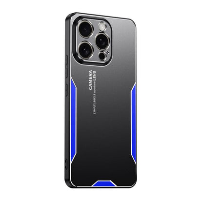 Blade Series TPU Hybrid Metal Phone Case, For iPhone 17e / 16e, For iPhone 17 Pro Max, For iPhone 17 Pro, For iPhone 17, For iPhone Air, For iPhone 16 Pro Max, For iPhone 16 Pro, For iPhone 16 Plus, For iPhone 16, For iPhone 15 Pro Max, For iPhone 15 P...