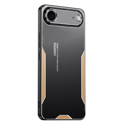 Blade Series TPU Hybrid Metal Phone Case, For iPhone 17e / 16e, For iPhone 17 Pro Max, For iPhone 17 Pro, For iPhone 17, For iPhone Air, For iPhone 16 Pro Max, For iPhone 16 Pro, For iPhone 16 Plus, For iPhone 16, For iPhone 15 Pro Max, For iPhone 15 P...