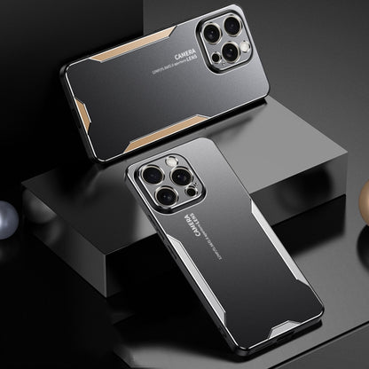 Blade Series TPU Hybrid Metal Phone Case