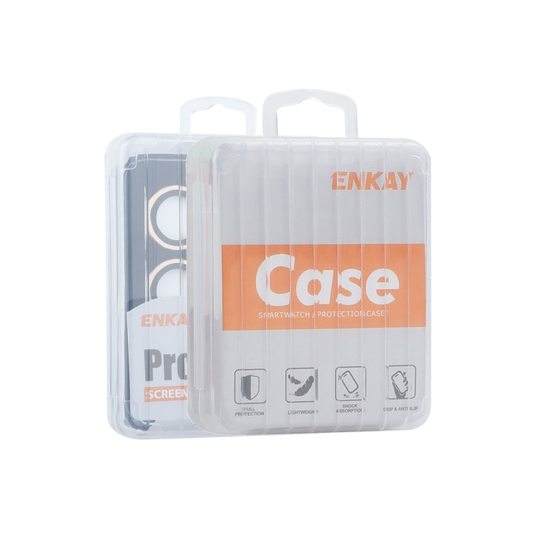 ENKAY 9H Rear Lens Aluminium Alloy Tempered Glass Film, iPhone 16e