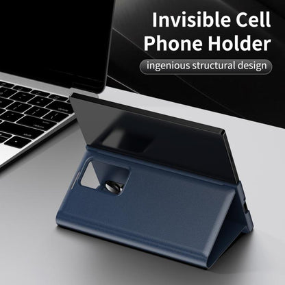Smart View Window Leather Phone Case with Card Slot, For Samsung Galaxy Z Fold3 5G