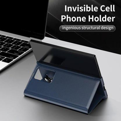 Smart View Window Leather Phone Case with Card Slot, For Samsung Galaxy Z Fold6 5G, For Samsung Galaxy A55, For Samsung Galaxy S24 Ultra 5G, For Samsung Galaxy S24+ 5G, For Samsung Galaxy S24 5G, For Samsung Galaxy S23 FE 5G, For Samsung Galaxy Z Fold5...