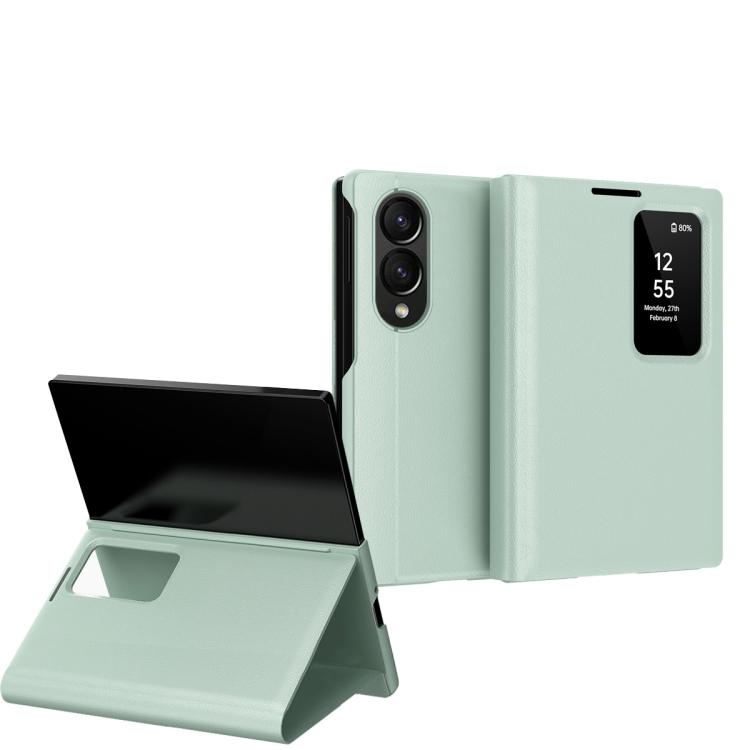 Smart View Window Leather Phone Case with Card Slot, For Galaxy Z Fold8 5G, For Galaxy S26 FE 5G, For Galaxy Fold8 Ultra 5G, For Galaxy Z TriFold, For Galaxy S26 Ultra 5G, For Galaxy A57 5G, For Galaxy A37 5G, For Galaxy A27 5G, For Galaxy S25 FE 5G   ...