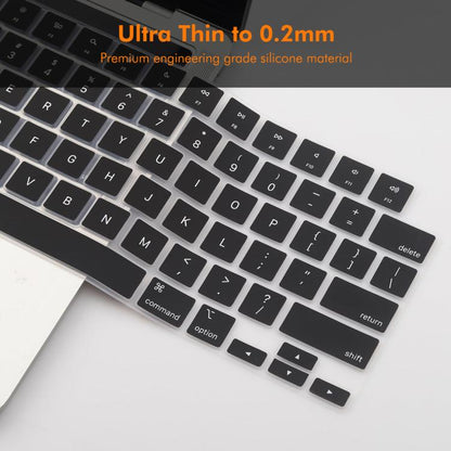 ENKAY US Version Keyboard Cover Soft Silicone Protective Film, For MacBook Pro 14.2 / Pro 16.2 / Air 13.6 / Air 15.3, For MacBook Pro 13.3 (A2289/A2338) / Pro 16 (A2141)