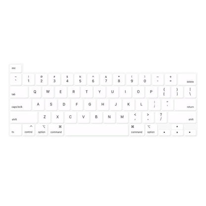 ENKAY US Version Keyboard Cover Soft Silicone Protective Film, For MacBook Pro 14.2 / Pro 16.2 / Air 13.6 / Air 15.3, For MacBook Pro 13.3 (A2289/A2338) / Pro 16 (A2141)