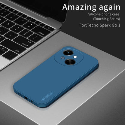 PINWUYO Sense Series Liquid Silicone TPU Phone Case, For Tecno Spark Go 2025 / Go 1