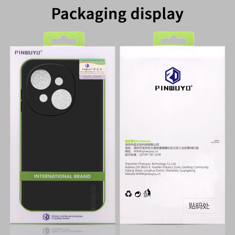 PINWUYO Sense Series Liquid Silicone TPU Phone Case, For Tecno Spark Go 2025 / Go 1