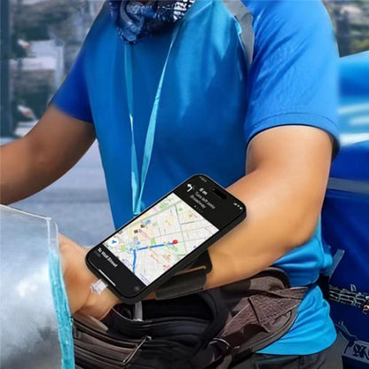 LX-02 360 Degree Rotating MagSafe Phone Holder Sports Wrist Band, LX-02