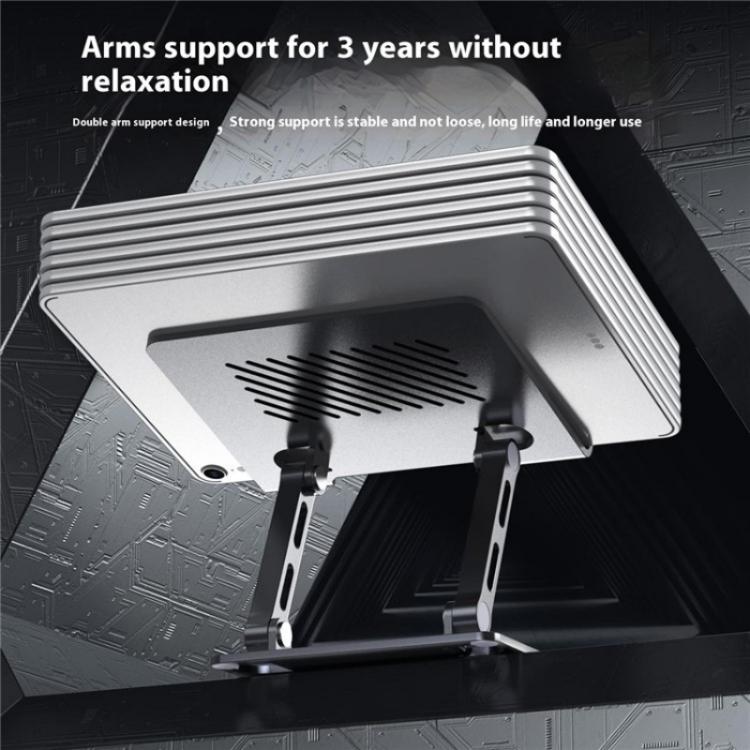 J26S Adjustable Foldable Desktop Tablet Alloy Steel Metal Stand