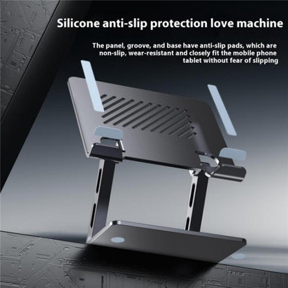 J26S Adjustable Foldable Desktop Tablet Alloy Steel Metal Stand