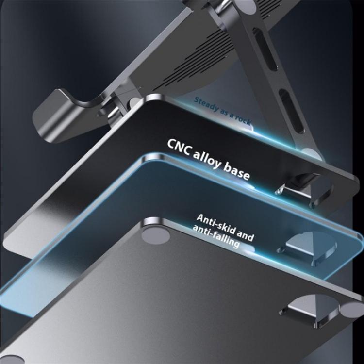 J26S Adjustable Foldable Desktop Tablet Alloy Steel Metal Stand