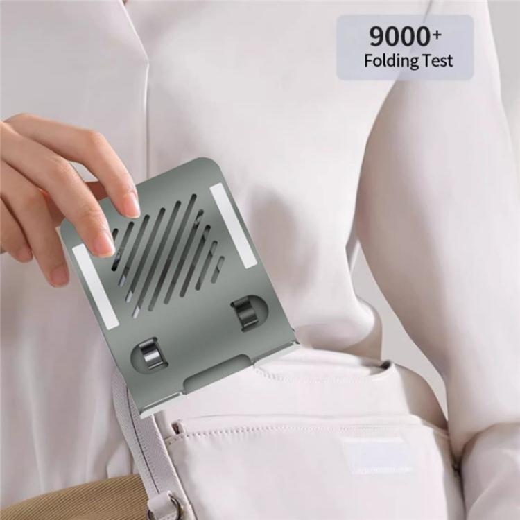 L8 2 in 1 360 Degree Rotating Foldable Desktop Phone Tablet Metal Cooling Holder