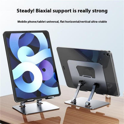 J18S 360 Degree Rotation Desktop Phone Tablet Alloy Steel Holder, J18S