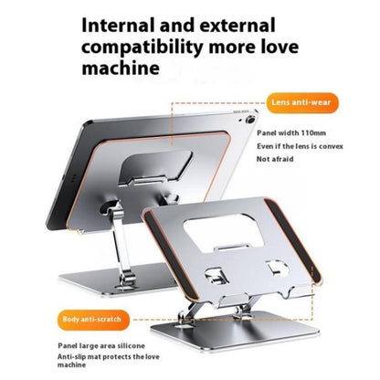 J18S 360 Degree Rotation Desktop Phone Tablet Alloy Steel Holder, J18S