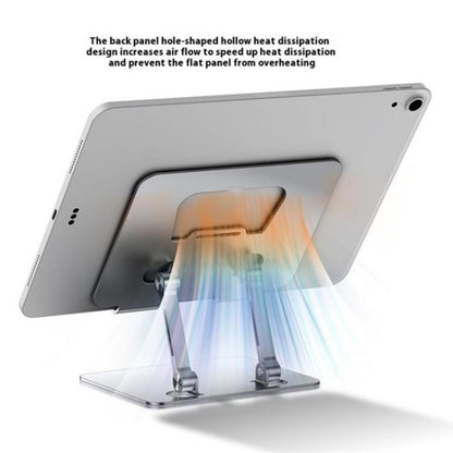 J18S 360 Degree Rotation Desktop Phone Tablet Alloy Steel Holder, J18S