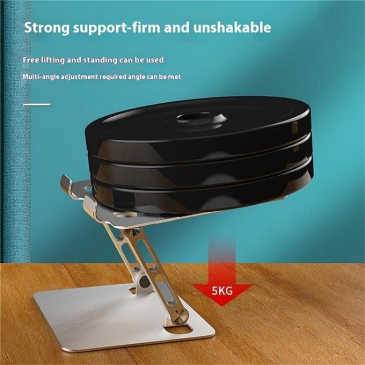 J23S Folding Height Adjustable Desktop Tablet Metal Cooling Holder, J23S
