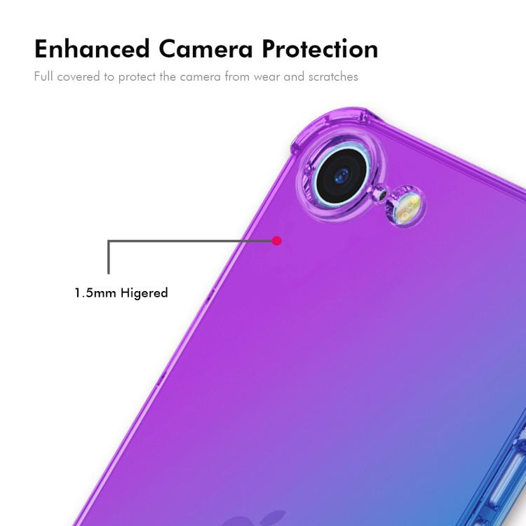 ENKAY Hat-Prince Gradient Airbag TPU Phone Case, For iPhone 17e / 16e, For iPhone 17 Pro Max, For iPhone 17 Pro, For iPhone 17, For iPhone Air, For iPhone 16 Pro Max, For iPhone 16 Pro, For iPhone 16 Plus, For iPhone 16