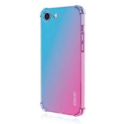 ENKAY Hat-Prince Gradient Airbag TPU Phone Case, For iPhone 18 Pro / 17 Pro, For iPhone 18 Pro Max / 17 Pro Max, For iPhone 17e / 16e, For iPhone 17, For iPhone Air, For iPhone 16 Pro Max, For iPhone 16 Pro, For iPhone 16 Plus, For iPhone 16