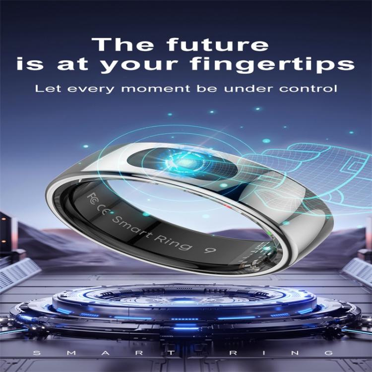 R08 SIZE 12 Smart Ring, Support Heart Rate / Blood Oxygen / Sleep / Multiple Sports Modes