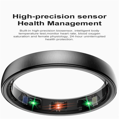 R10 SIZE 10 Smart Ring, Support Heart Rate / Blood Oxygen / Sleep / Multiple Sports Modes