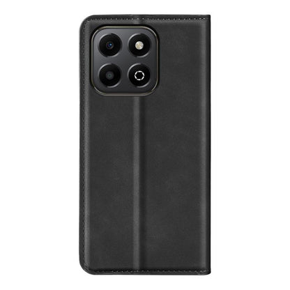 Retro-skin Magnetic Suction Leather Phone Case, For Honor X6b