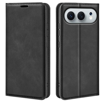 Retro-skin Magnetic Suction Leather Phone Case, For Honor 600 / 600 Pro Global, For Honor 500 / 500 Pro Global 155.8mm