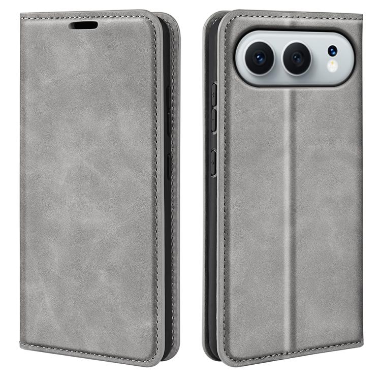 Retro-skin Magnetic Suction Leather Phone Case, For Honor 600 / 600 Pro Global, For Honor 500 / 500 Pro Global 155.8mm