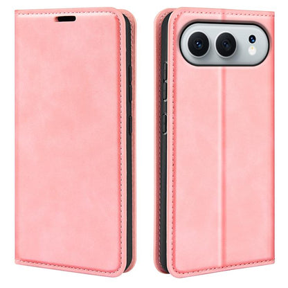 Retro-skin Magnetic Suction Leather Phone Case, For Honor 600 / 600 Pro Global, For Honor 500 / 500 Pro Global 155.8mm