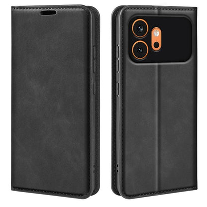 Retro-skin Magnetic Suction Leather Phone Case, For Honor 600 / 600 Pro Global, For Honor 500 / 500 Pro Global 155.8mm