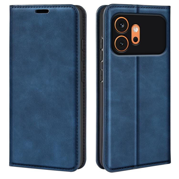 Retro-skin Magnetic Suction Leather Phone Case, For Honor 600 / 600 Pro Global, For Honor 500 / 500 Pro Global 155.8mm