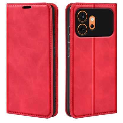 Retro-skin Magnetic Suction Leather Phone Case, For Honor 600 / 600 Pro Global, For Honor 500 / 500 Pro Global 155.8mm