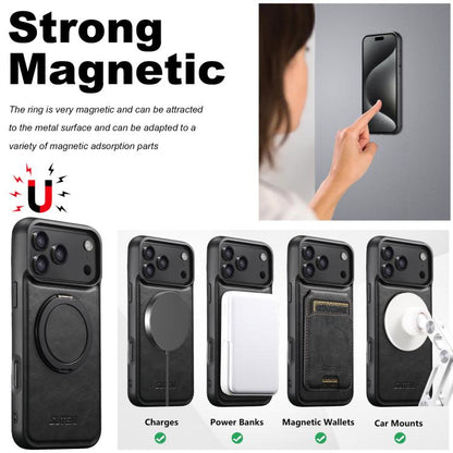 Suteni G3 Oil Wax 360 Rotation Holder MagSafe Back Phone Case, For iPhone 18, For iPhone 18 Pro, For iPhone 18 Pro Max, For iPhone 17 Pro Max, For iPhone 17 Pro, For iPhone 17, For iPhone Air, For iPhone 16 Pro Max, For iPhone 16 Pro, For iPhone 16 Plu...